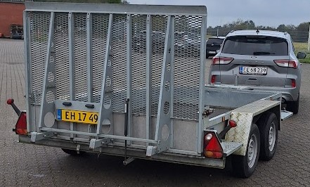 Maskintrailer 3500 kg